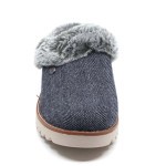 Slipper blauw textiel 113422 Skechers